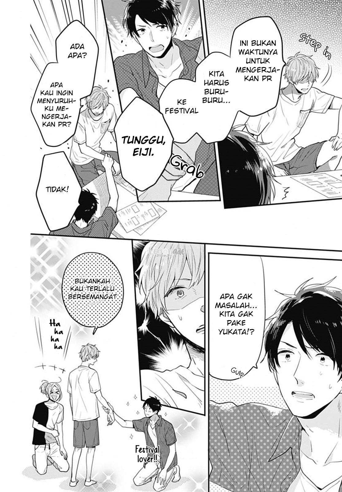 Koi wo Shiranai Bokutachi wa Chapter 6 Gambar 36