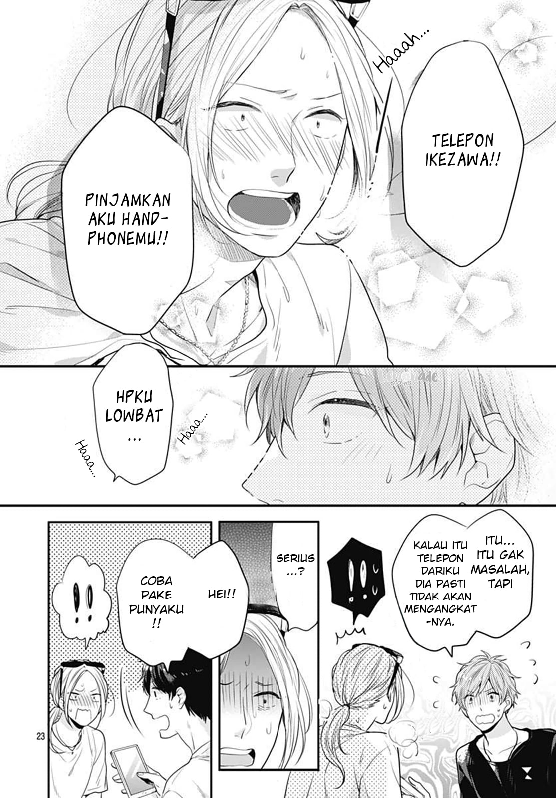 Koi wo Shiranai Bokutachi wa Chapter 5 Gambar 45
