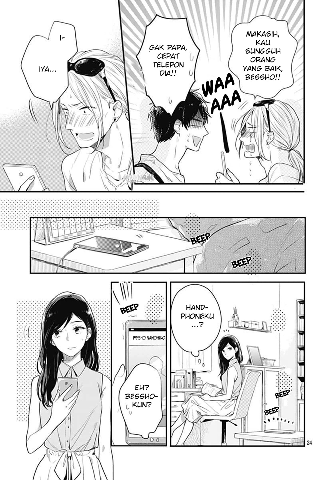 Koi wo Shiranai Bokutachi wa Chapter 5 Gambar 48