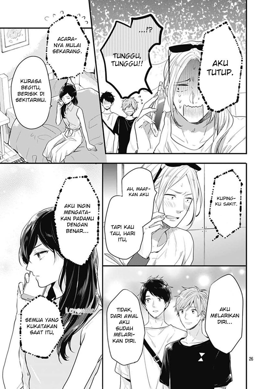 Koi wo Shiranai Bokutachi wa Chapter 5 Gambar 52