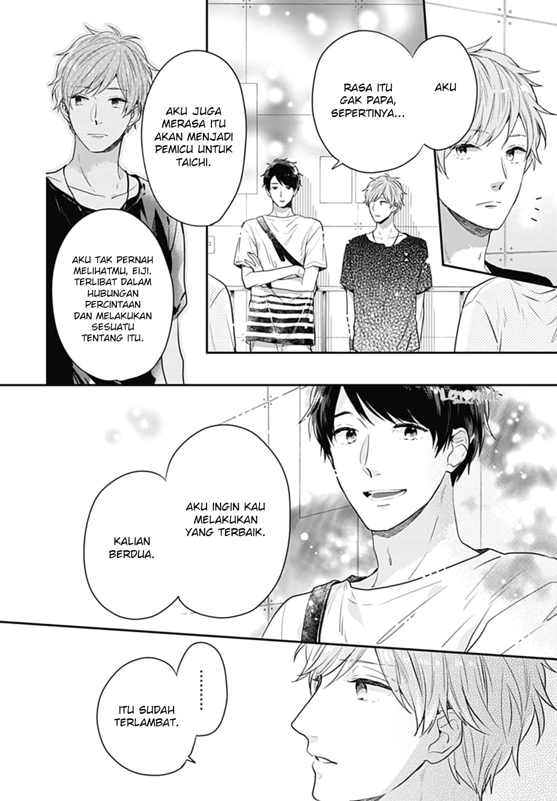 Koi wo Shiranai Bokutachi wa Chapter 5 Gambar 33