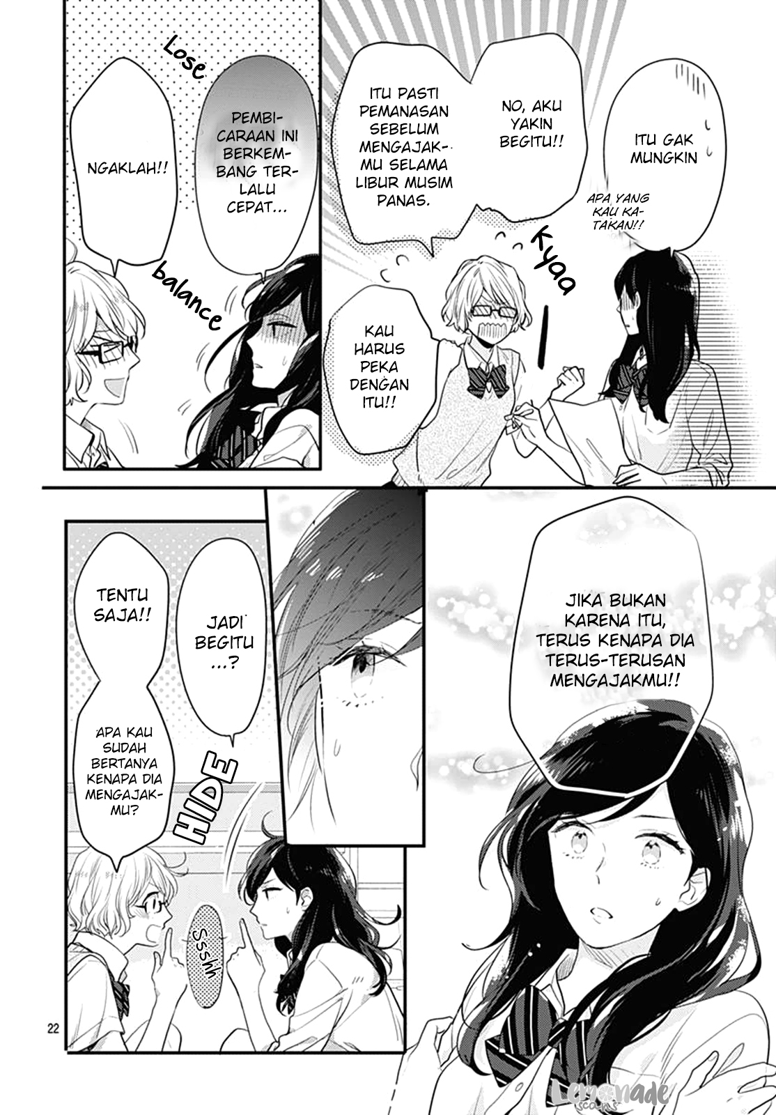 Koi wo Shiranai Bokutachi wa Chapter 4 Gambar 46