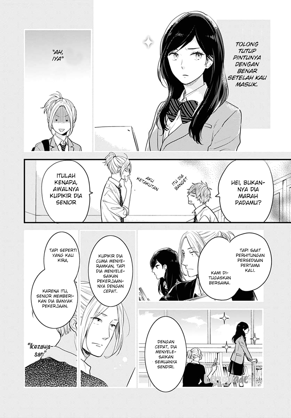 Koi wo Shiranai Bokutachi wa Chapter 4 Gambar 58