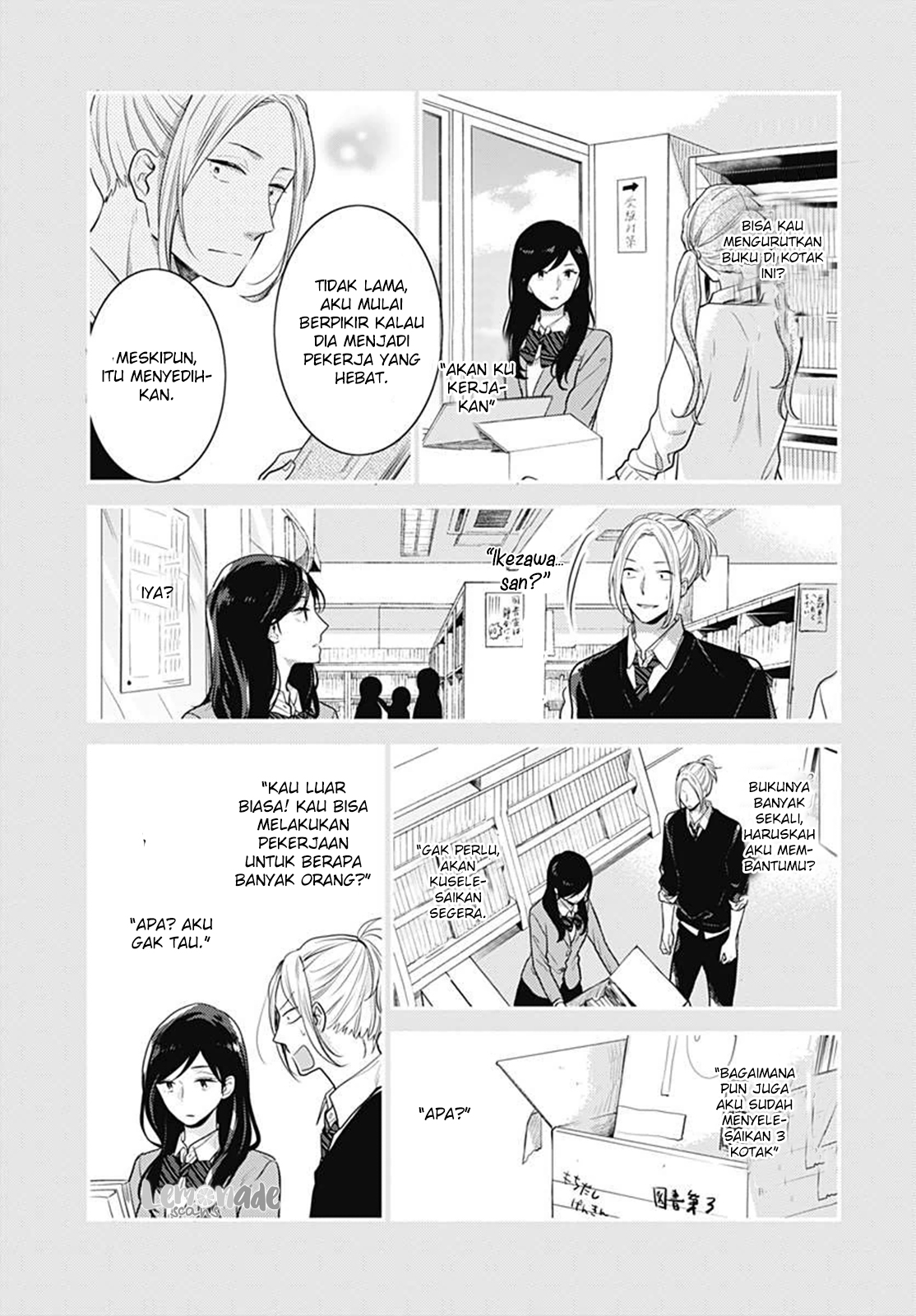 Koi wo Shiranai Bokutachi wa Chapter 4 Gambar 60