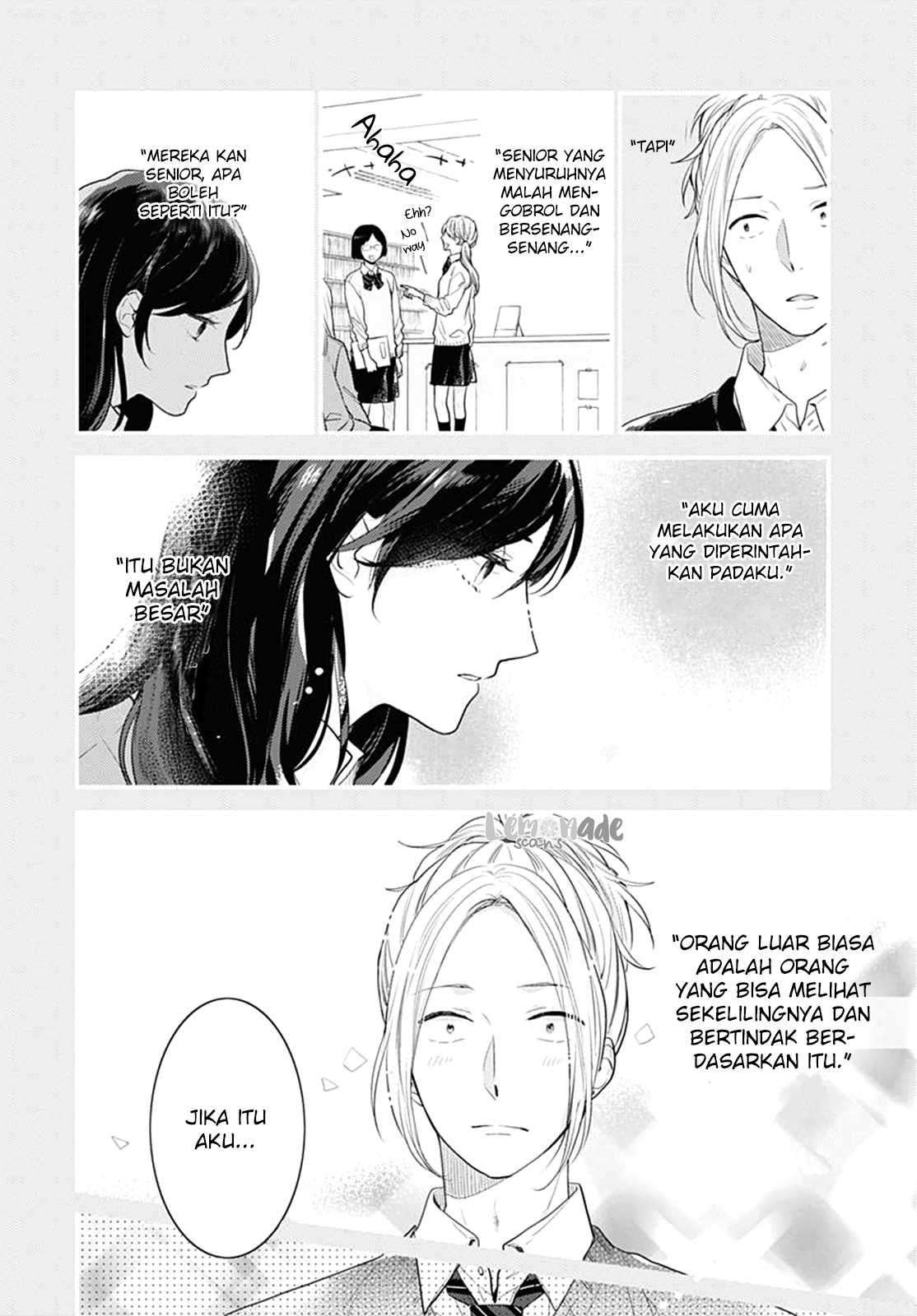 Koi wo Shiranai Bokutachi wa Chapter 4 Gambar 62