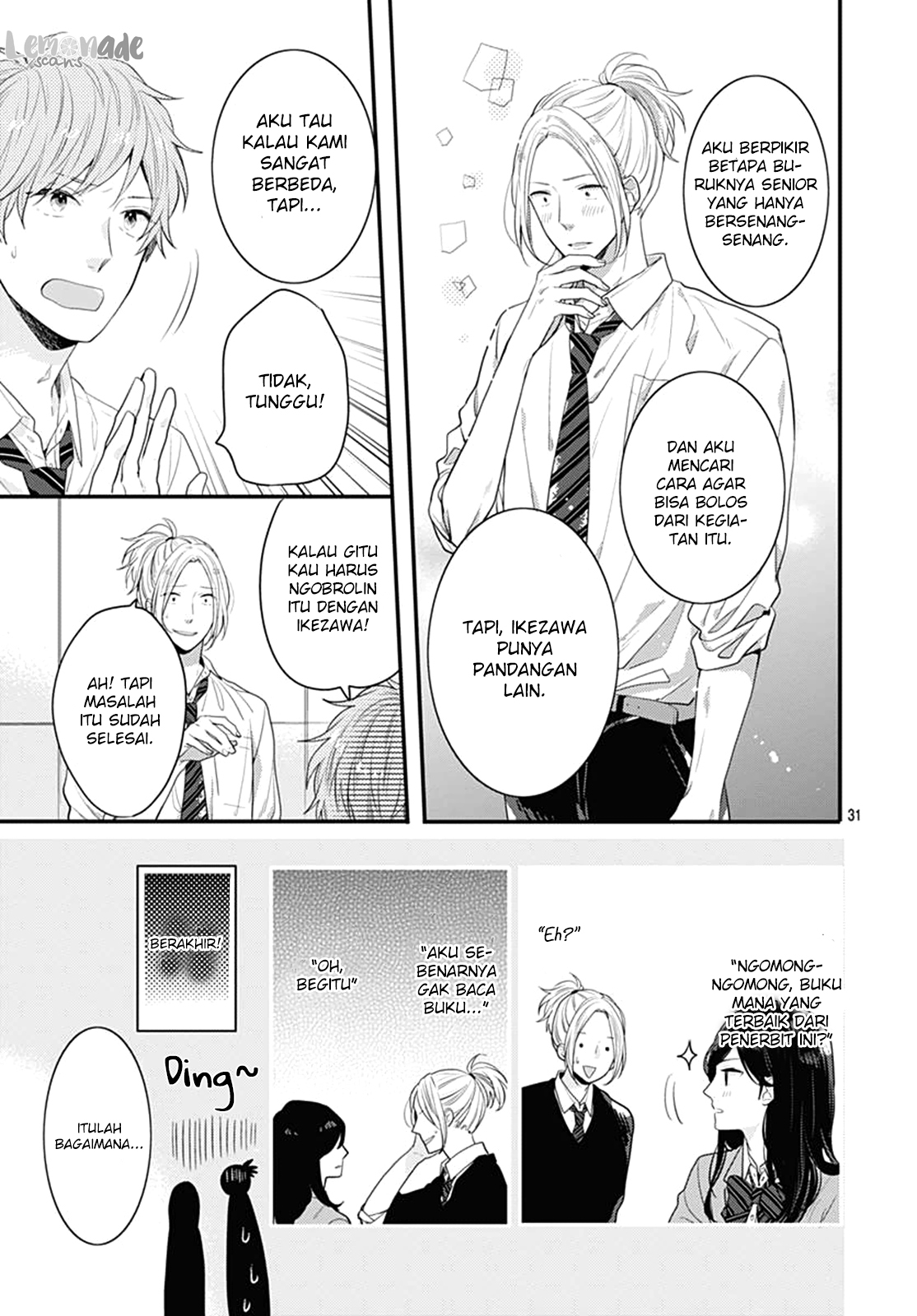 Koi wo Shiranai Bokutachi wa Chapter 4 Gambar 63