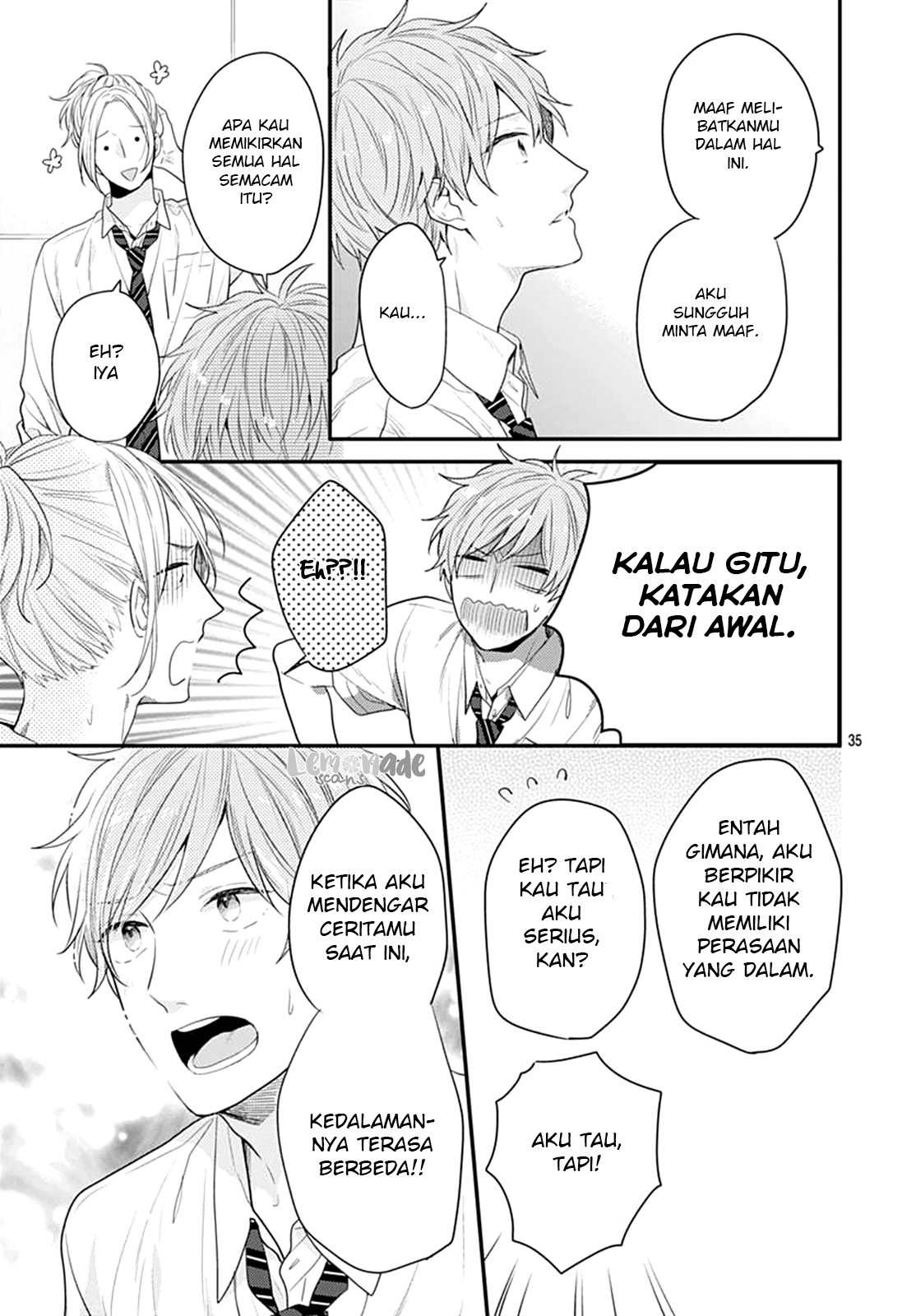 Koi wo Shiranai Bokutachi wa Chapter 4 Gambar 72