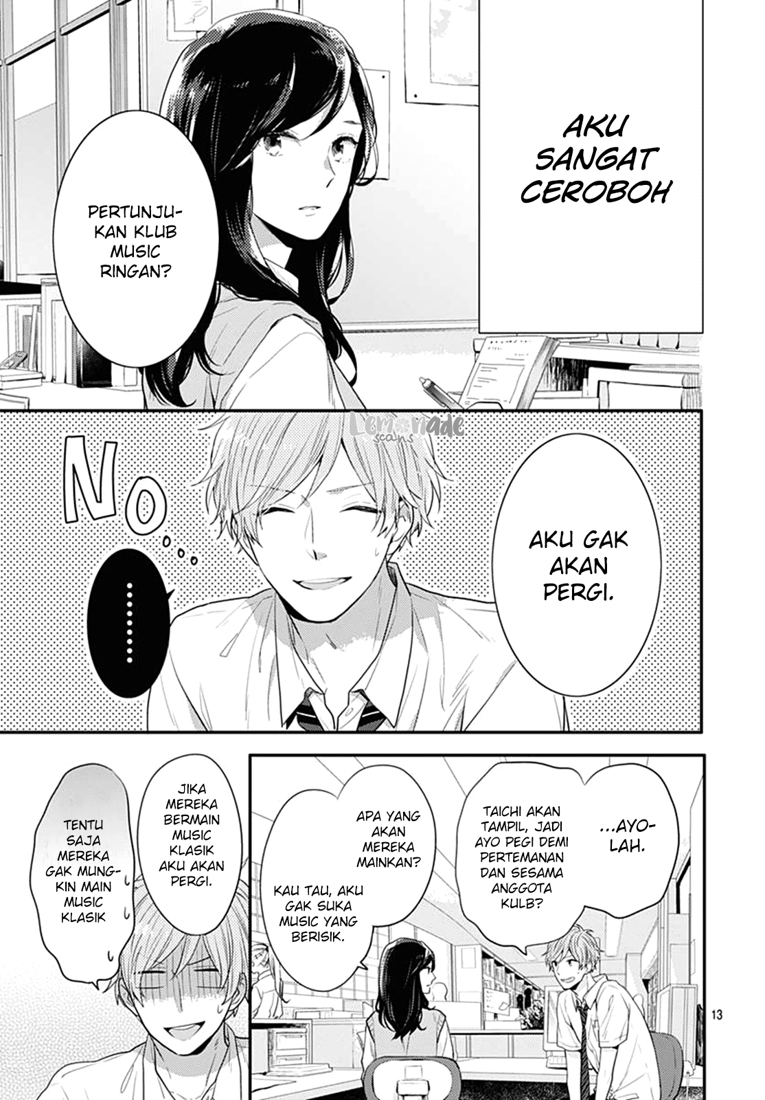 Koi wo Shiranai Bokutachi wa Chapter 4 Gambar 27