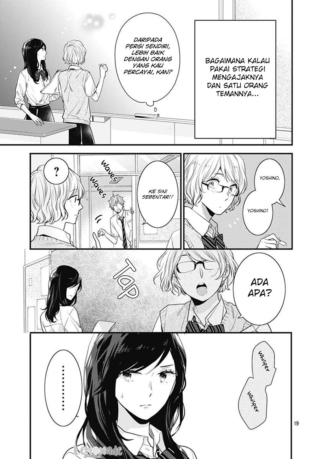 Koi wo Shiranai Bokutachi wa Chapter 4 Gambar 39