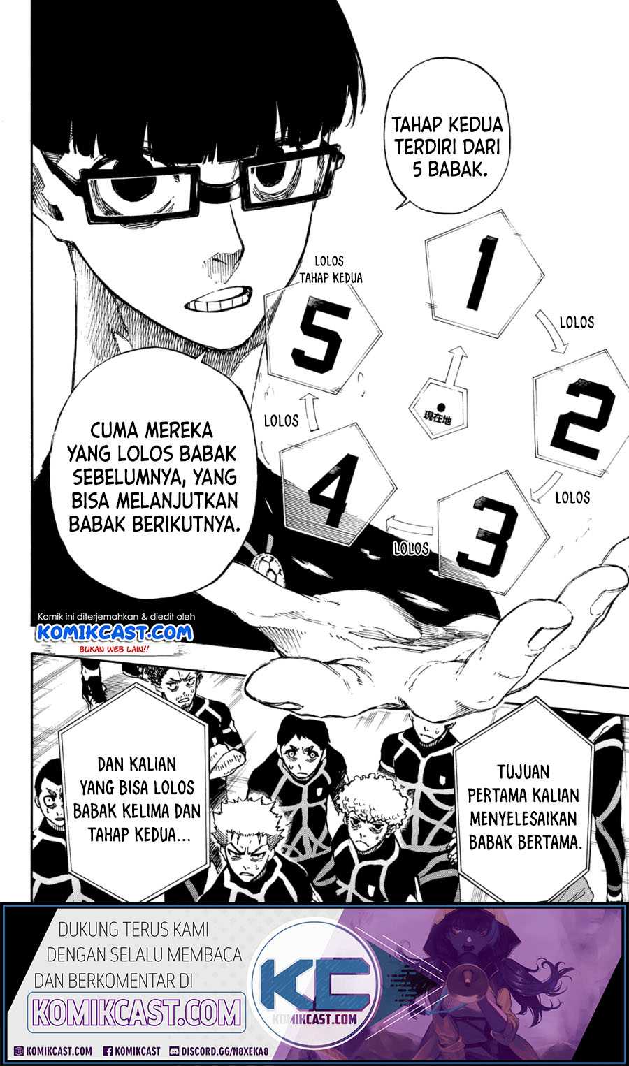 Manga Blue Lock Chapter 40 gambar nomor 2