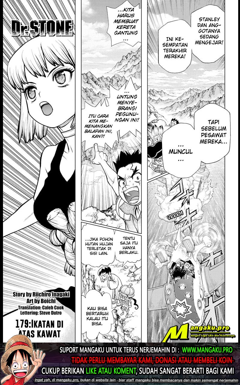 Manga Dr. Stone Chapter 179 gambar nomor 2