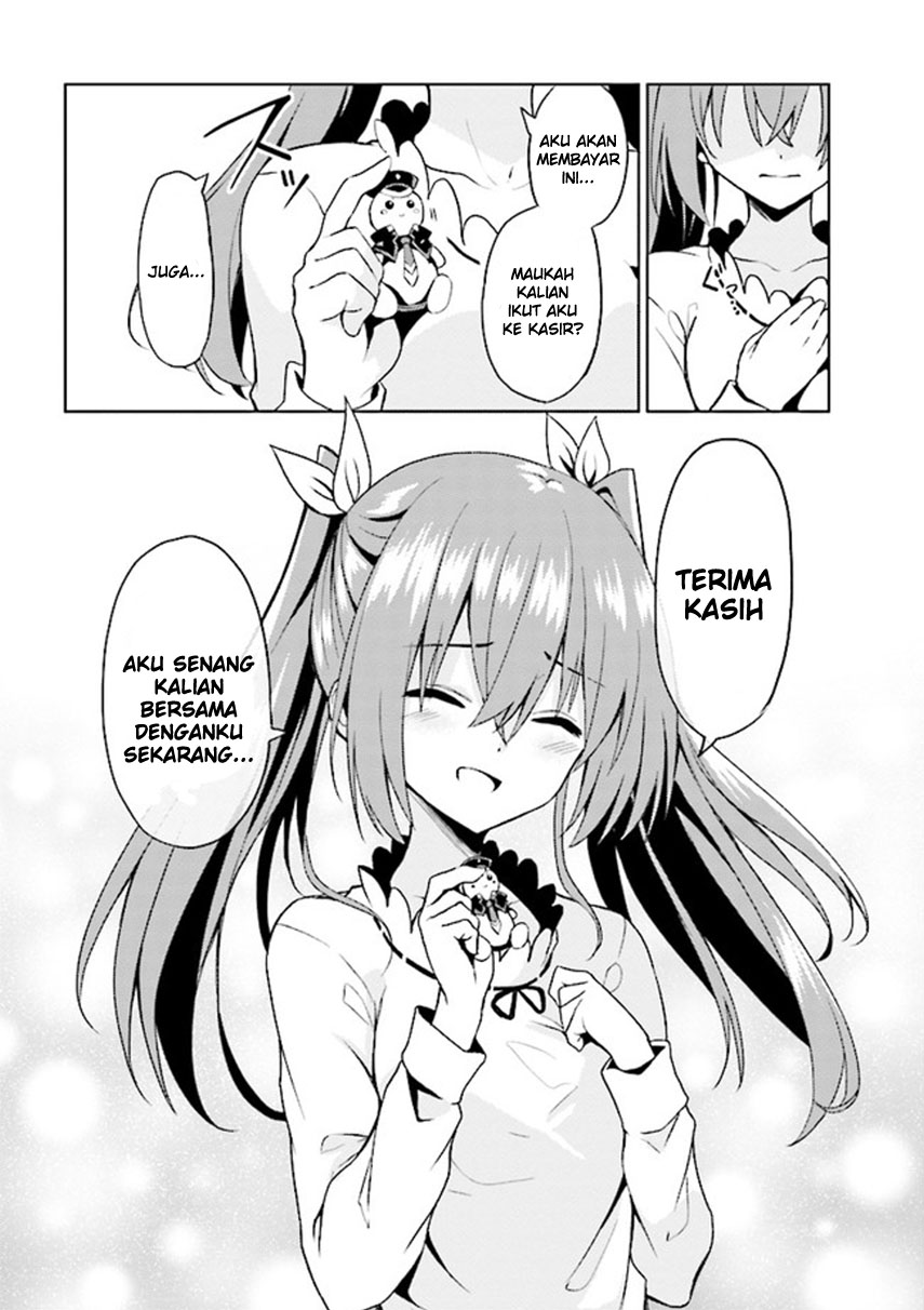 Risou no Musume Nara Sekai Saikyou Demo Kawaigatte Kuremasuka Chapter 07.2 Gambar 15