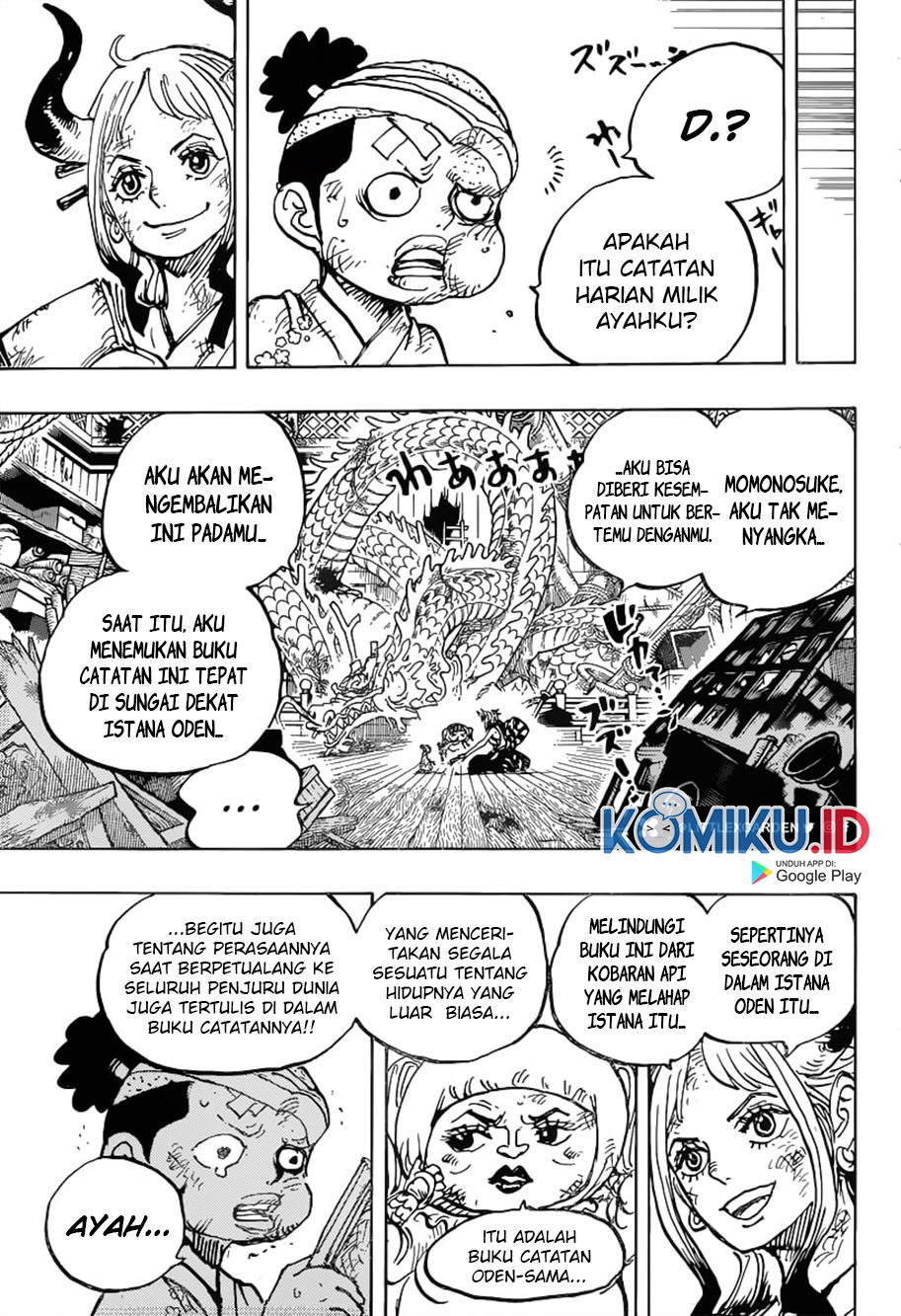 One Piece Chapter 1000 Gambar 5