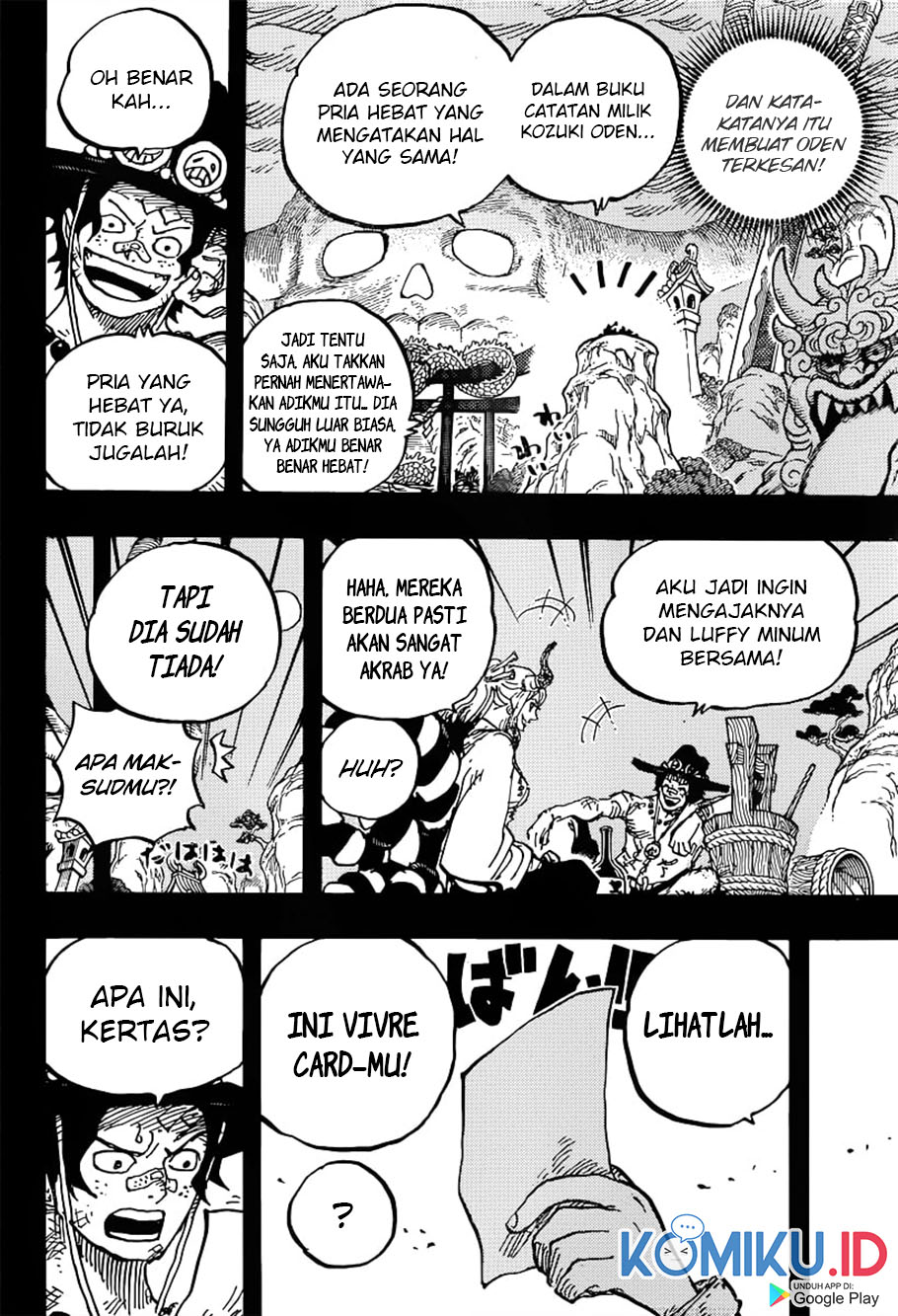 One Piece Chapter 1000 Gambar 8
