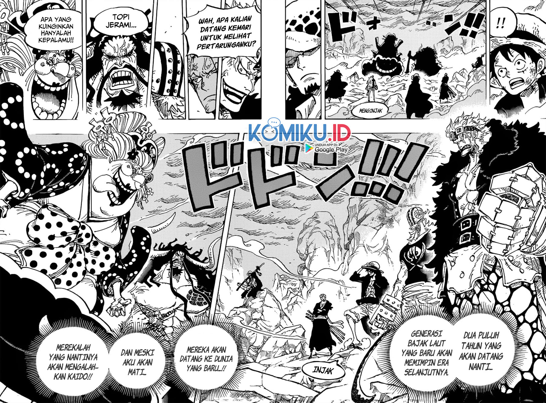 One Piece Chapter 1000 Gambar 10