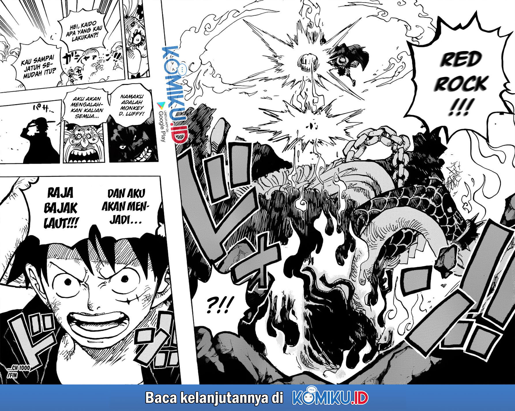 One Piece Chapter 1000 Gambar 16