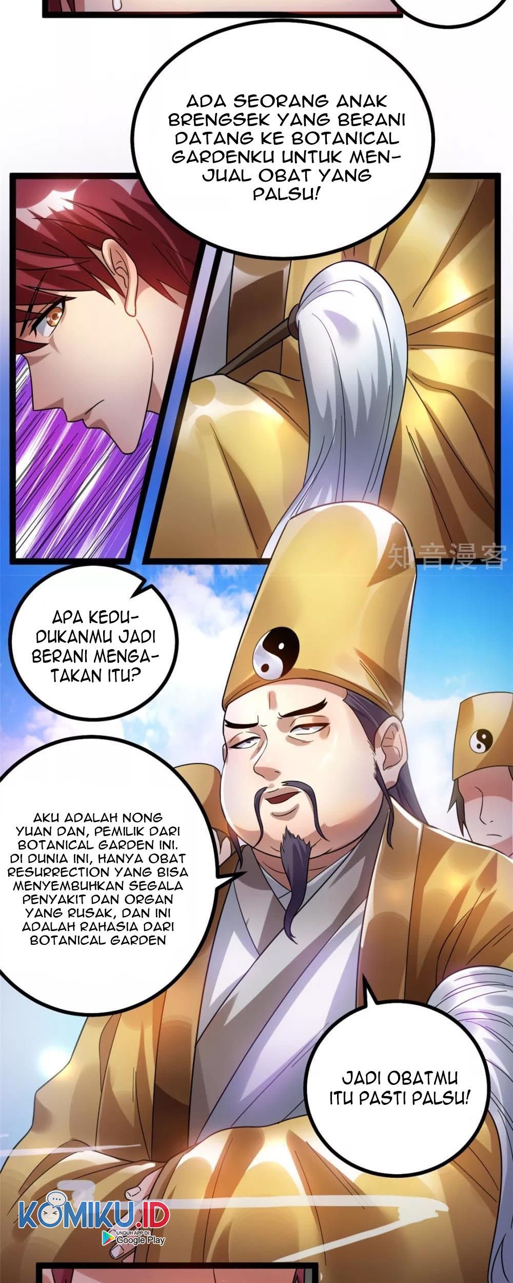Dushi Xian Wang Chapter 72 Gambar 15