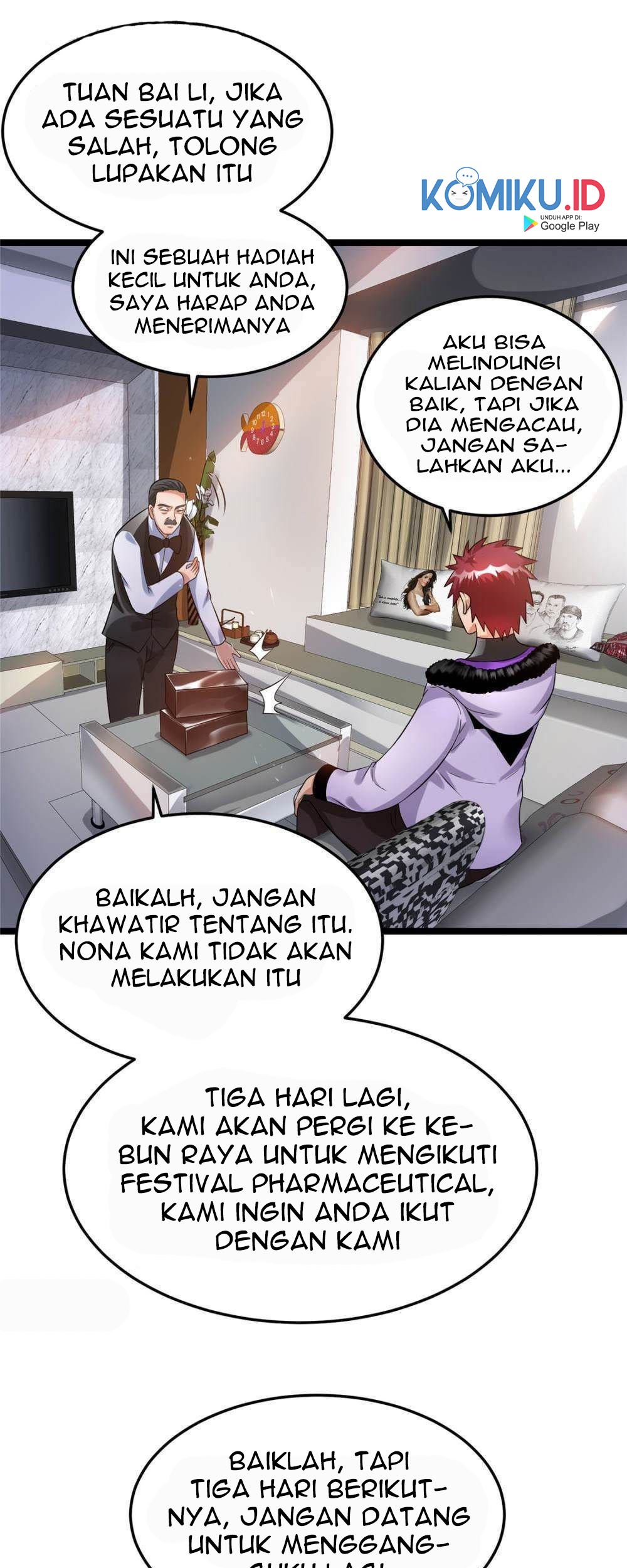 Dushi Xian Wang Chapter 71 Gambar 10