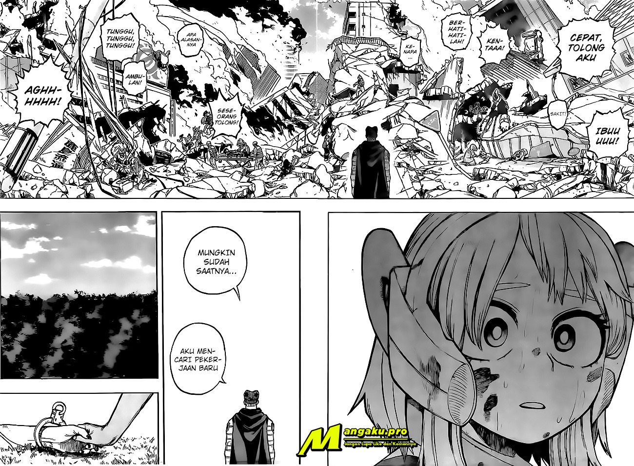 Boku no Hero Academia Chapter 296 Gambar 13