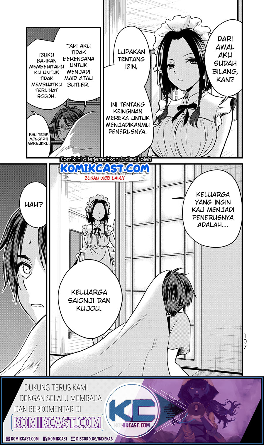 Ojousama no Shimobe Chapter 50 Gambar 16