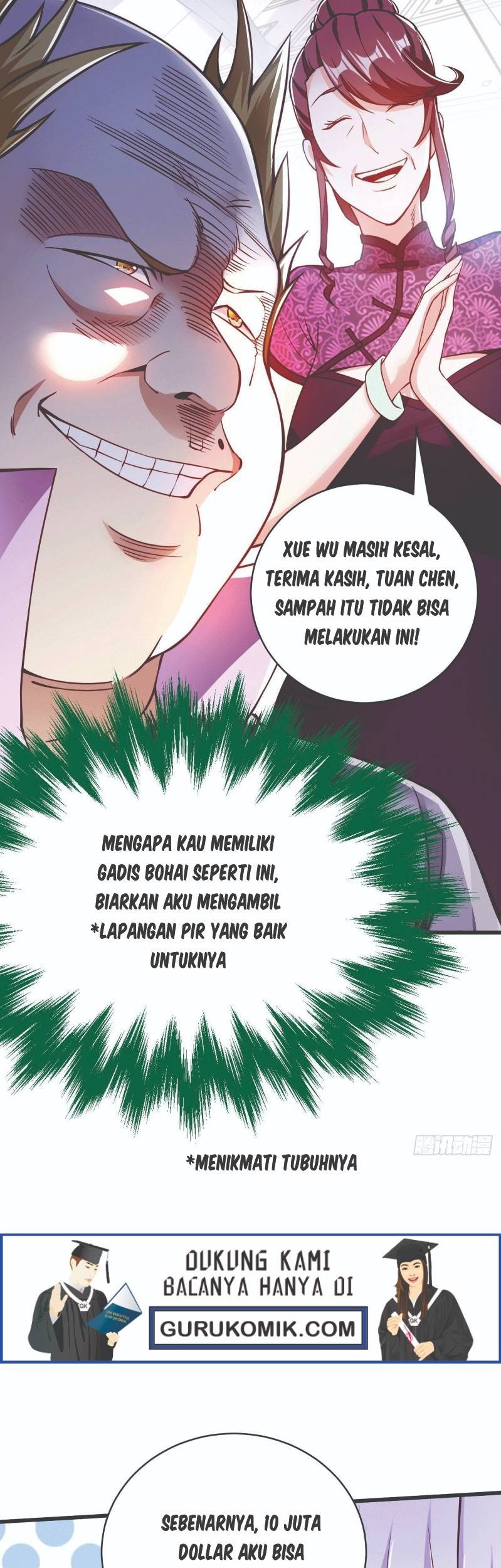 God of War Dragon Son-in-law Chapter 02.1 Gambar 23