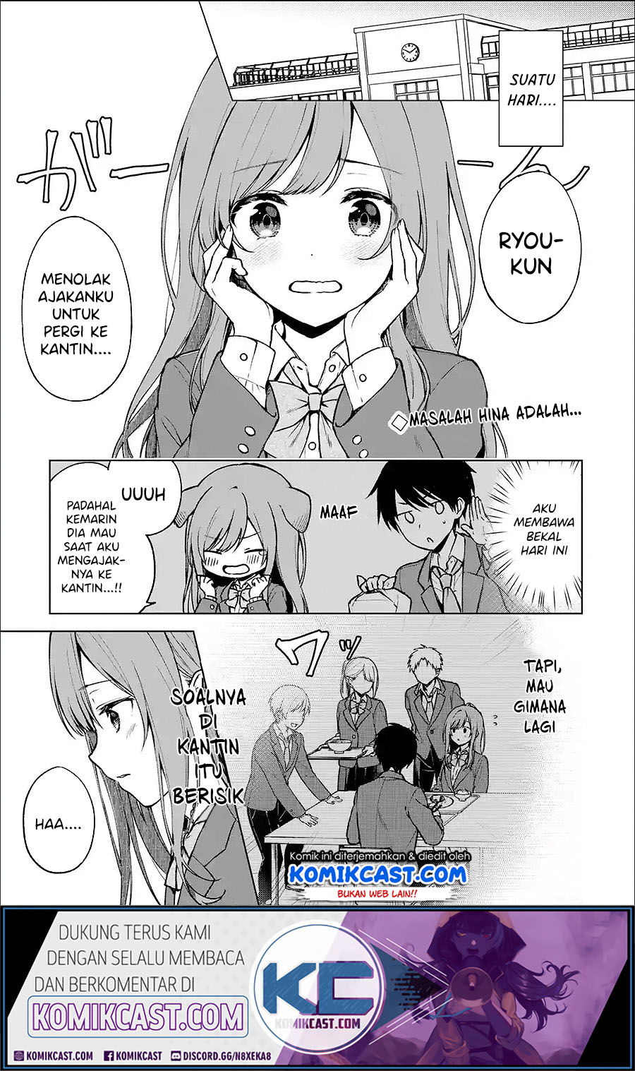 Komik Chikan Saresou ni Natteiru S-kyuu Bishoujo wo Tasuketara Tonari no Seki no Osanajimi datta Chapter 15 gambar nomor 1