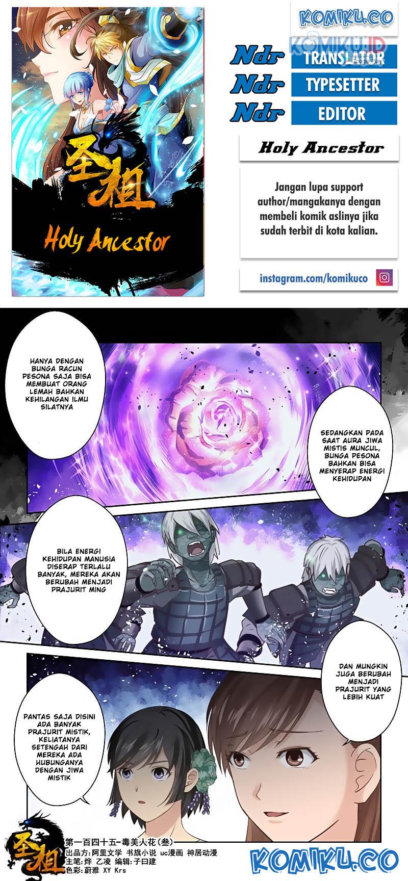 Komik Holy Ancestor Chapter 145 gambar nomor 1