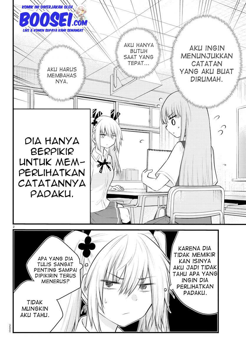 Koe ga dasenai Shoujo wa “Kanojo ga Yasashisugiru” to Omotte iru Chapter 17 Gambar 4