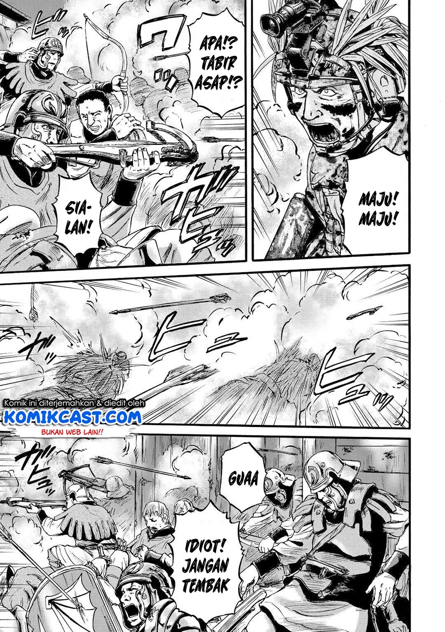 Gate – Jietai Kare no Chi nite Kaku Tatakeri Chapter 100 Gambar 9