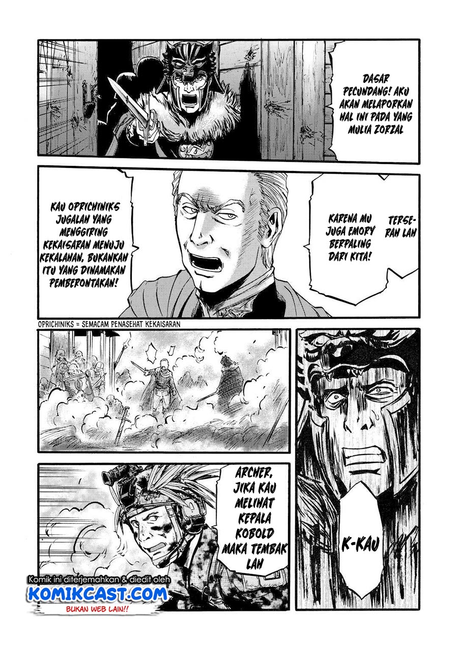 Gate – Jietai Kare no Chi nite Kaku Tatakeri Chapter 100 Gambar 16