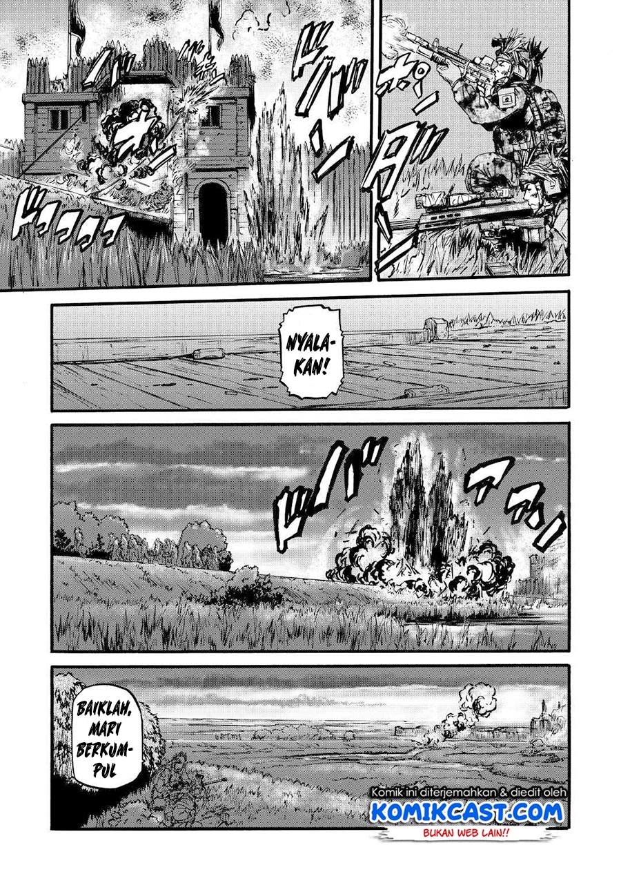 Gate – Jietai Kare no Chi nite Kaku Tatakeri Chapter 100 Gambar 21