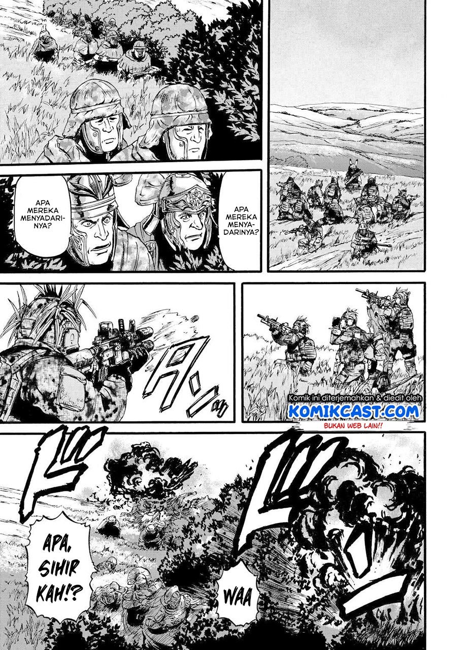 Gate – Jietai Kare no Chi nite Kaku Tatakeri Chapter 100 Gambar 29