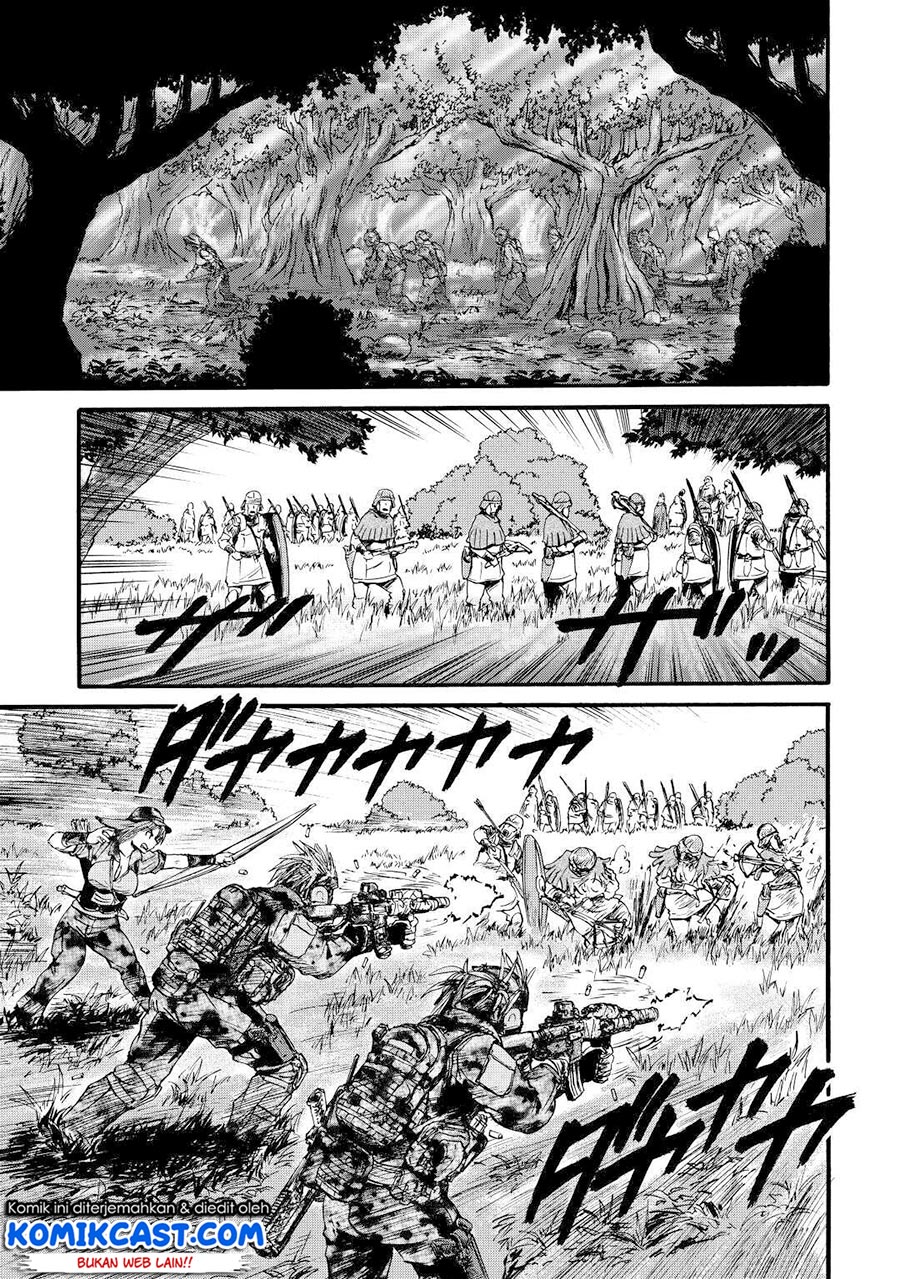 Gate – Jietai Kare no Chi nite Kaku Tatakeri Chapter 100 Gambar 31