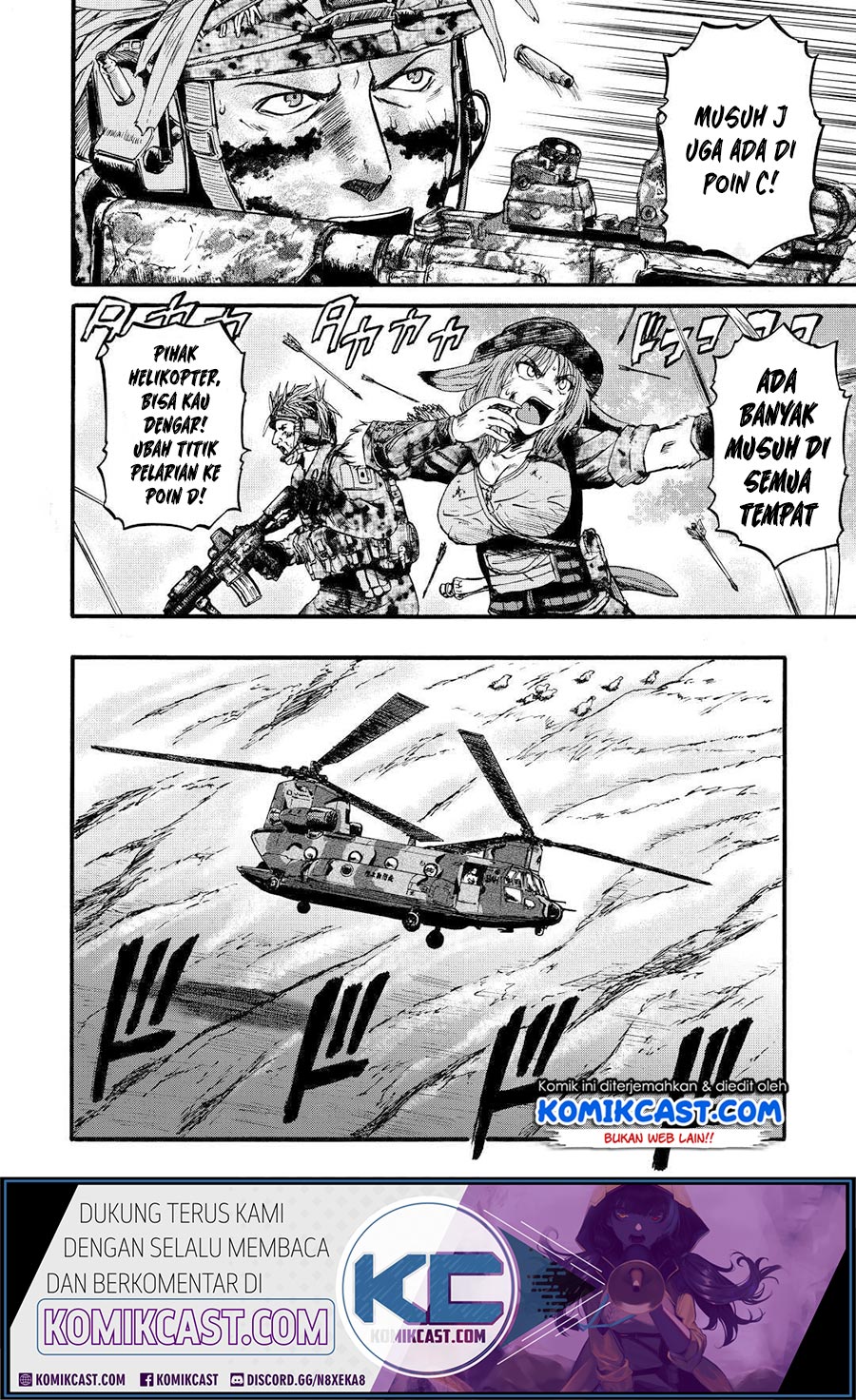 Gate – Jietai Kare no Chi nite Kaku Tatakeri Chapter 100 Gambar 32