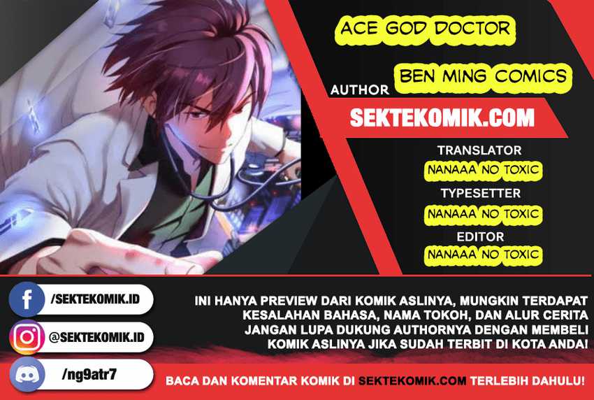 Komik Ace God Doctor Chapter 19 gambar nomor 1