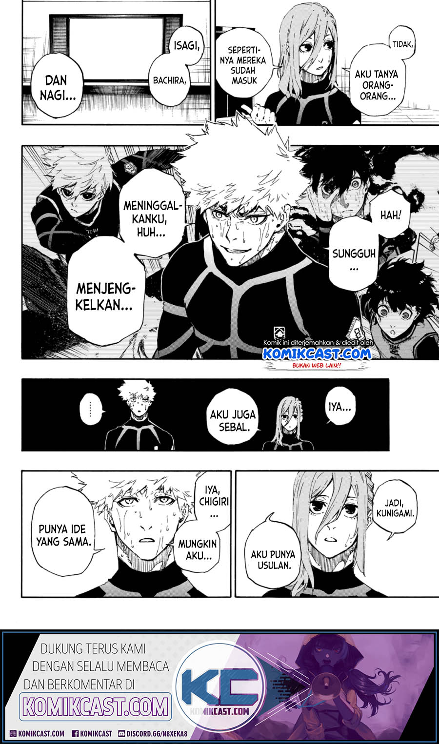 Manga Blue Lock Chapter 44 gambar nomor 2