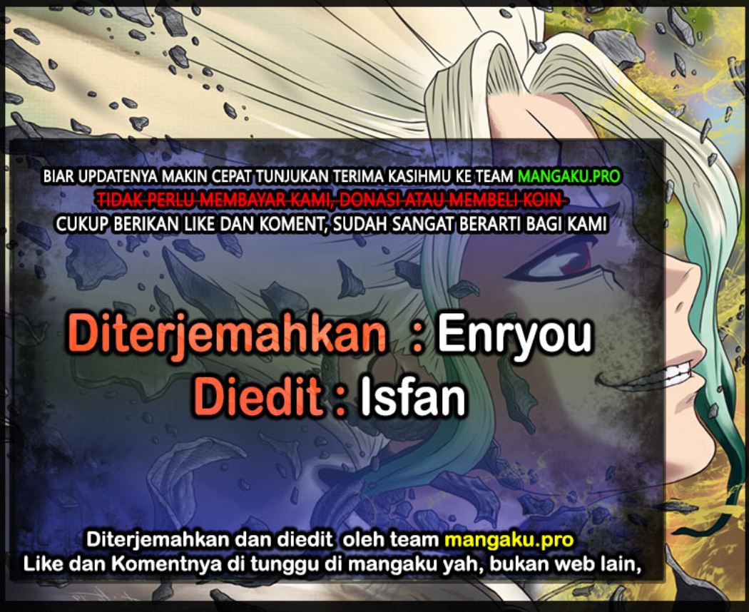 Komik Dr. Stone Chapter 180 gambar nomor 1