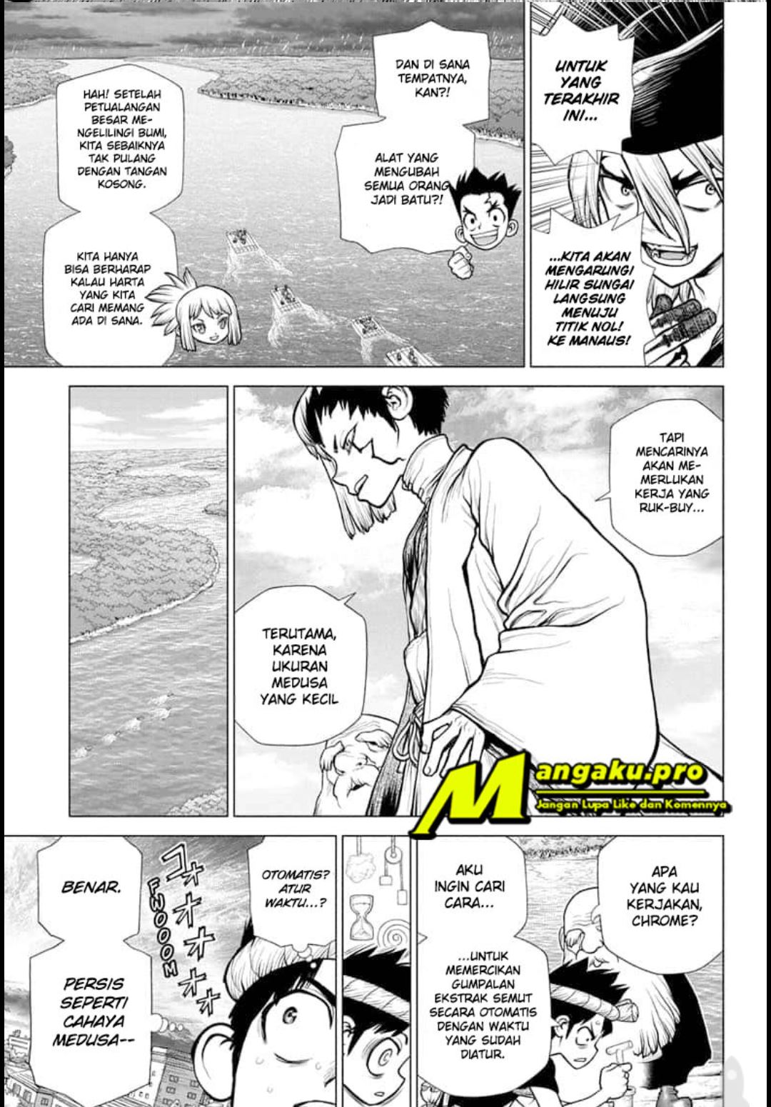 Dr. Stone Chapter 180 Gambar 12