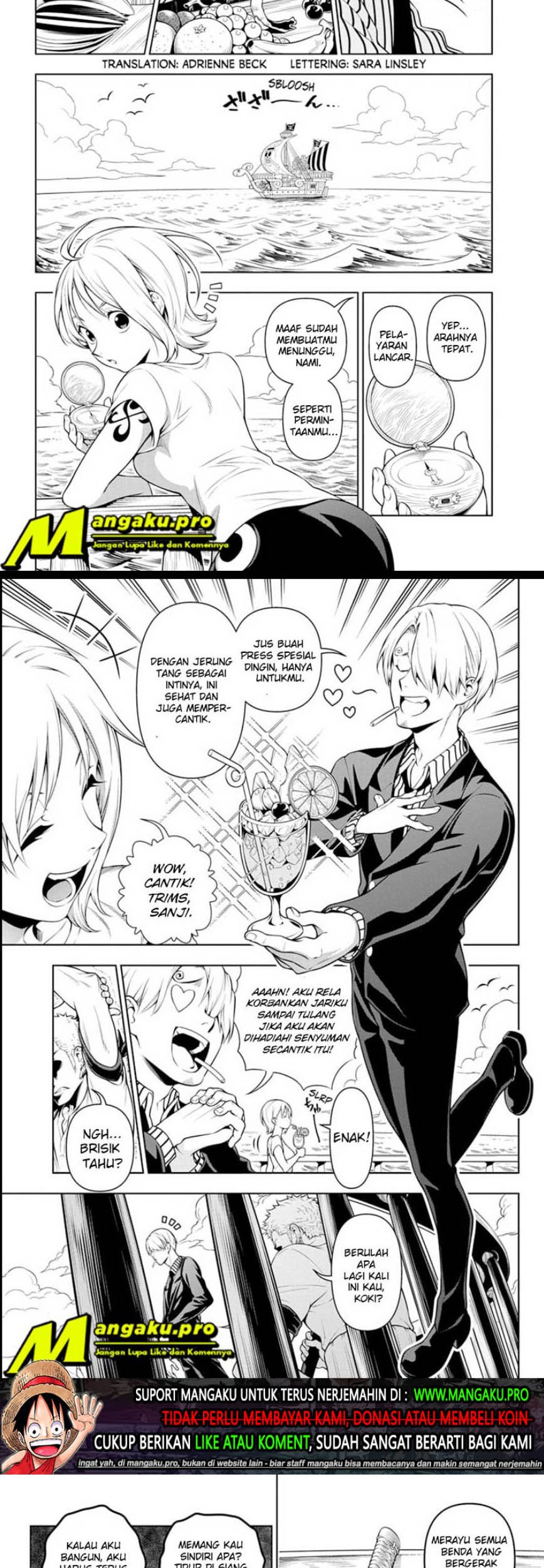 Manga Shokugeki no Sanji Chapter 02 gambar nomor 2