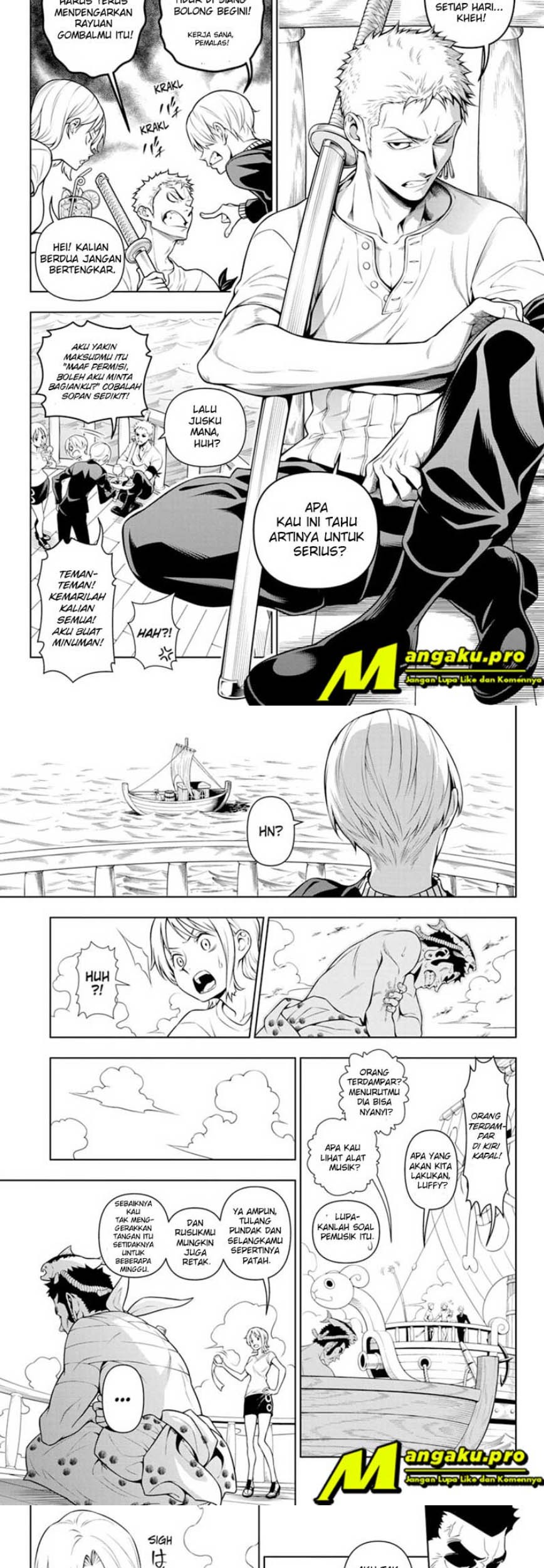 Shokugeki no Sanji Chapter 02 Gambar 3