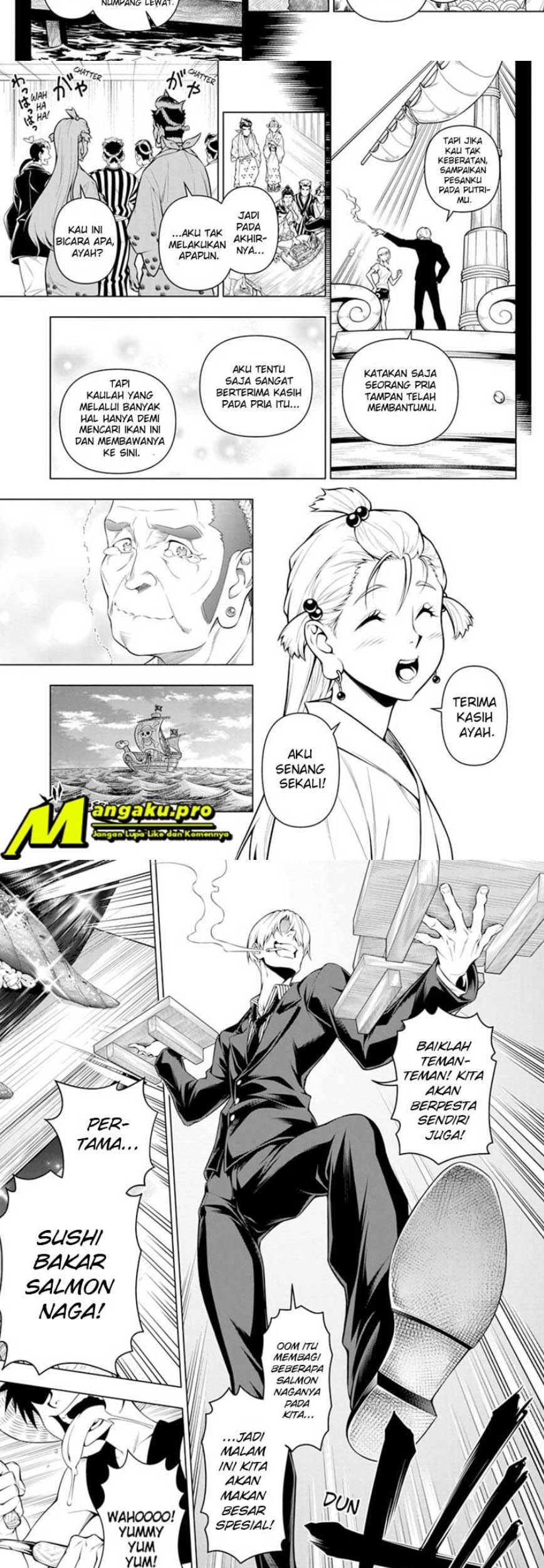 Shokugeki no Sanji Chapter 02 Gambar 17