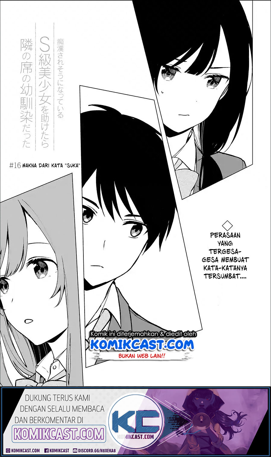 Chikan Saresou ni Natteiru S-kyuu Bishoujo wo Tasuketara Tonari no Seki no Osanajimi datta Chapter 16 Gambar 3