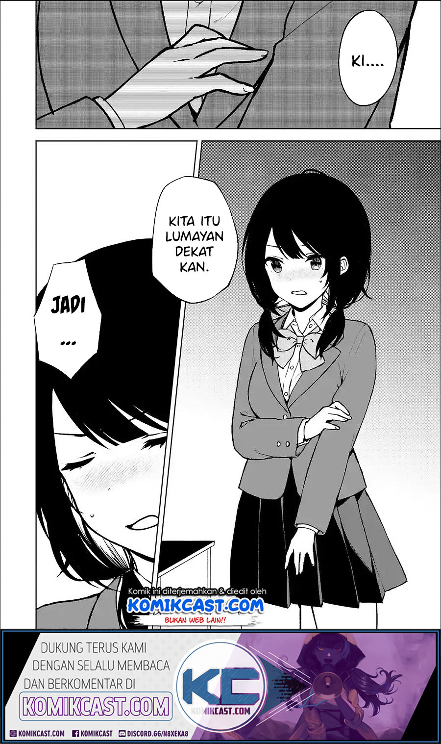 Manga Chikan Saresou ni Natteiru S-kyuu Bishoujo wo Tasuketara Tonari no Seki no Osanajimi datta Chapter 16 gambar nomor 2