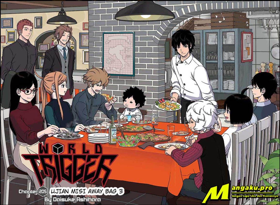 Manga World Trigger Chapter 205 gambar nomor 2