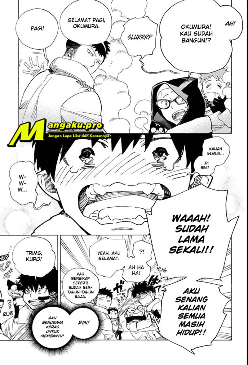 Ao no Exorcist Chapter 128 Gambar 16