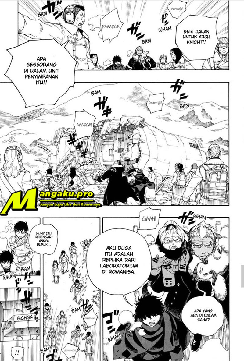Ao no Exorcist Chapter 128 Gambar 32