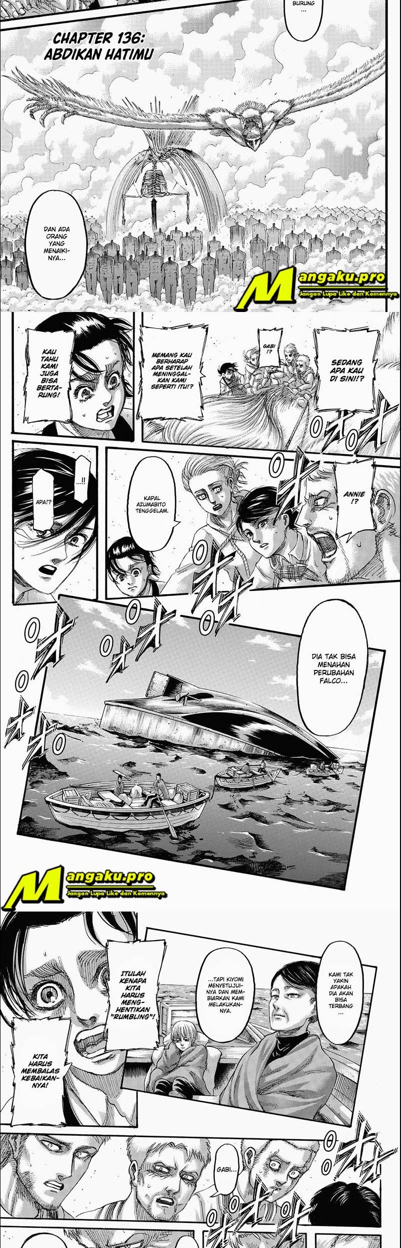 Manga Shingeki no Kyojin Chapter 136.1 gambar nomor 2