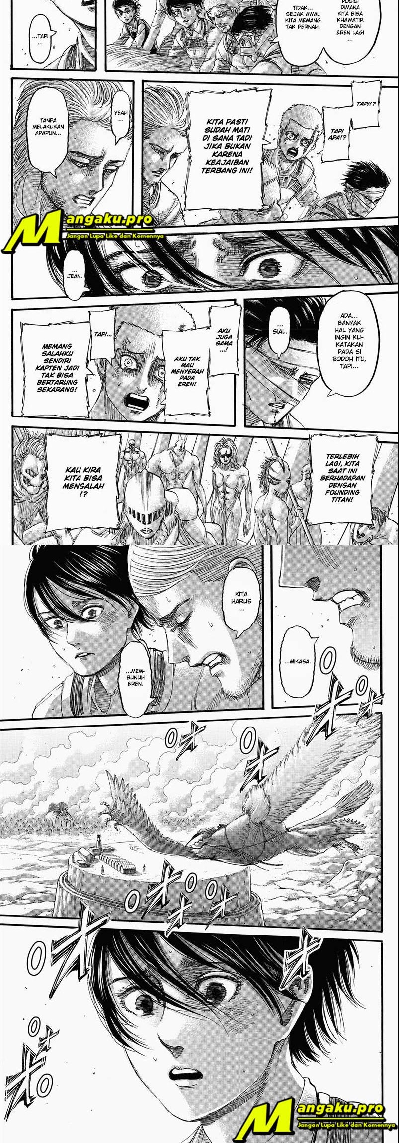Shingeki no Kyojin Chapter 136.1 Gambar 5