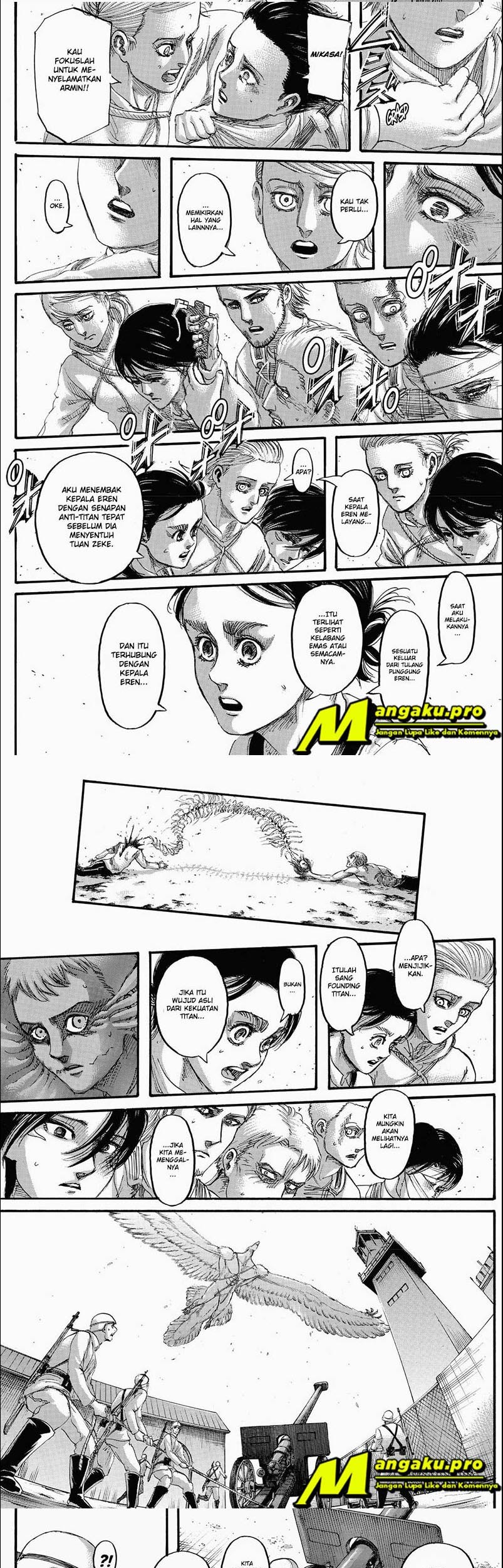 Shingeki no Kyojin Chapter 136.1 Gambar 6