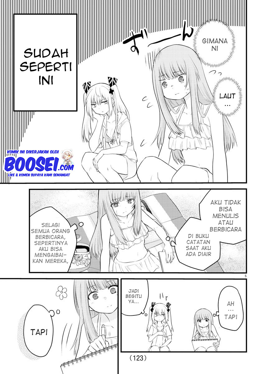 Koe ga dasenai Shoujo wa “Kanojo ga Yasashisugiru” to Omotte iru Chapter 18 Gambar 8